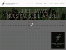 Tablet Screenshot of filharmoonia.ee